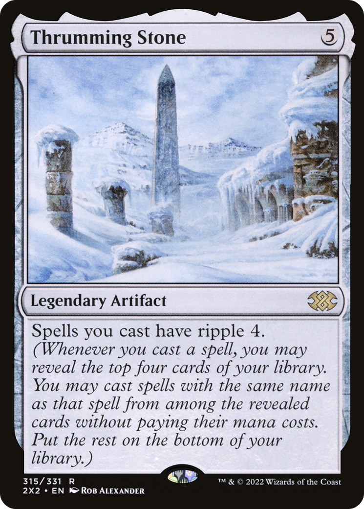 Thrumming Stone [Double Masters 2022]-1