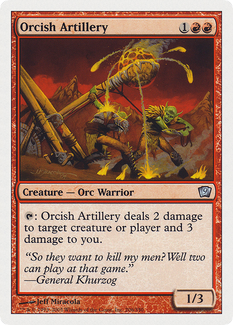Orcish Artillery [Ninth Edition]-1