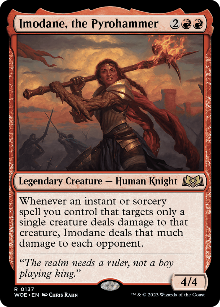 Imodane, the Pyrohammer [Wilds of Eldraine]-1