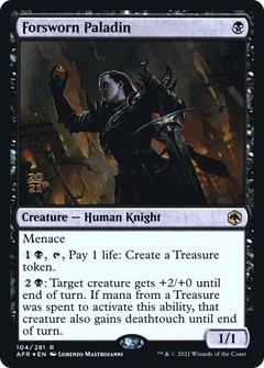 Forsworn Paladin [Dungeons & Dragons: Adventures in the Forgotten Realms Prerelease Promos]-1