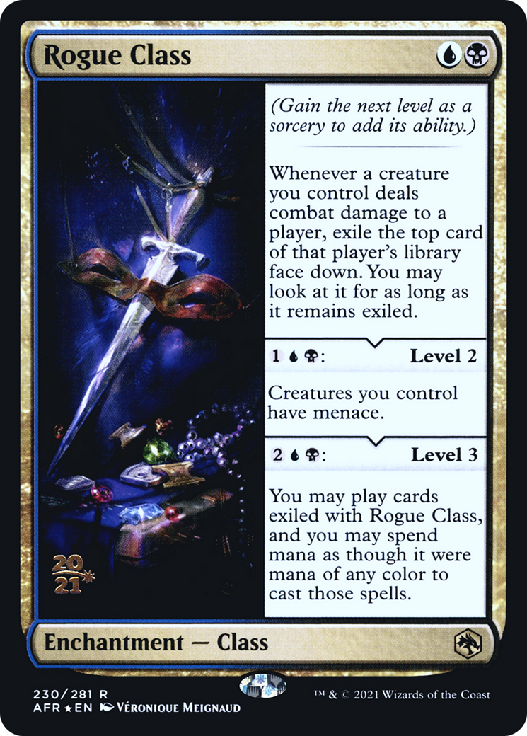Rogue Class [Dungeons & Dragons: Adventures in the Forgotten Realms Prerelease Promos]-1