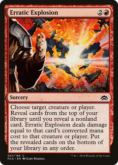 Erratic Explosion [Planechase Anthology]-1