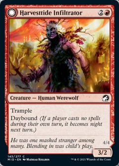 Harvesttide Infiltrator // Harvesttide Assailant [Innistrad: Midnight Hunt]-1