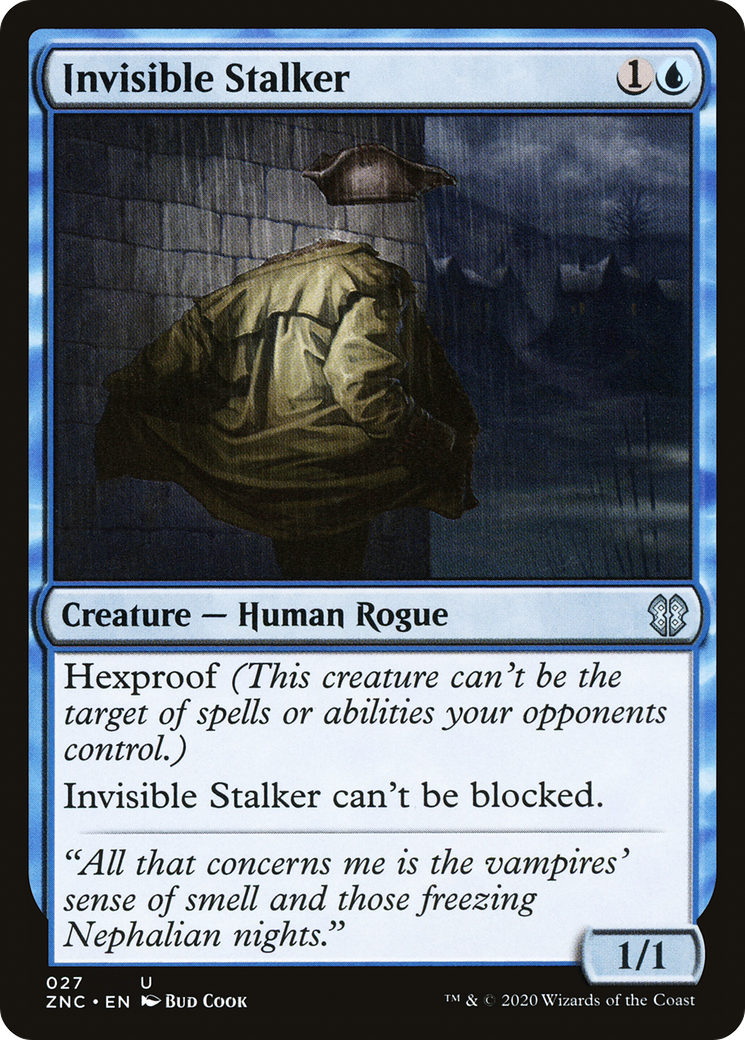 Invisible Stalker [Zendikar Rising Commander]-1