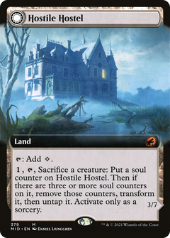 Hostile Hostel // Creeping Inn (Extended Art) [Innistrad: Midnight Hunt]-3