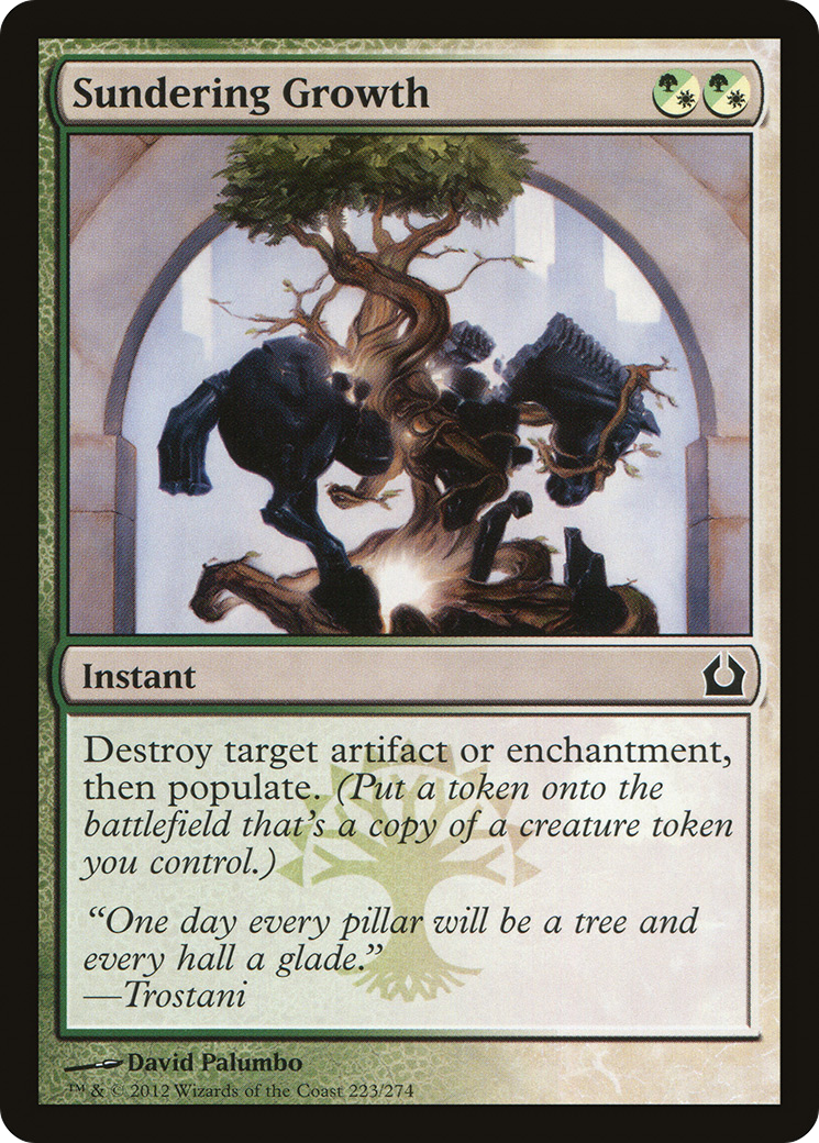 Sundering Growth [Return to Ravnica]-1