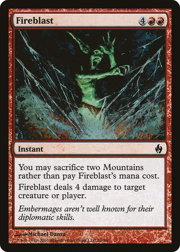 Fireblast [Premium Deck Series: Fire and Lightning]-1