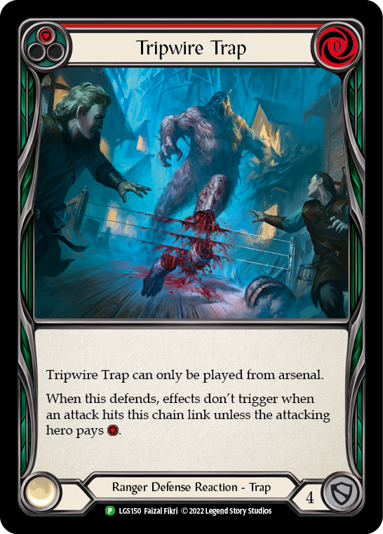 Tripwire Trap (Red) [LGS150] (Promo)  Rainbow Foil-1