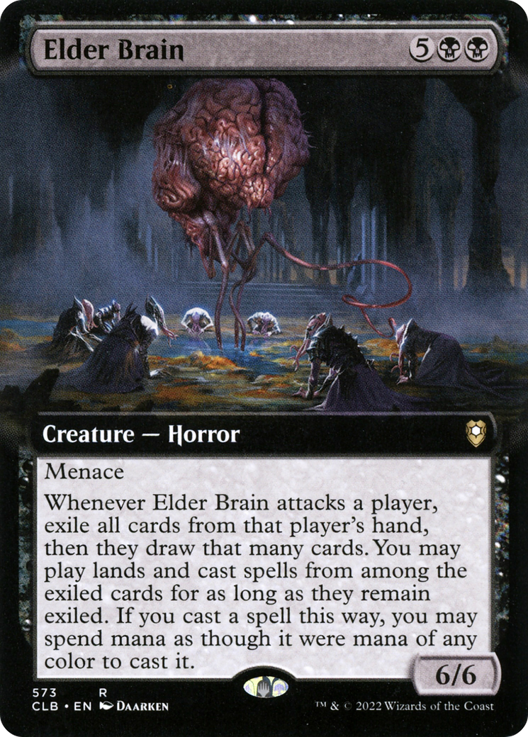 Elder Brain (Extended Art) [Commander Legends: Battle for Baldur's Gate]-1