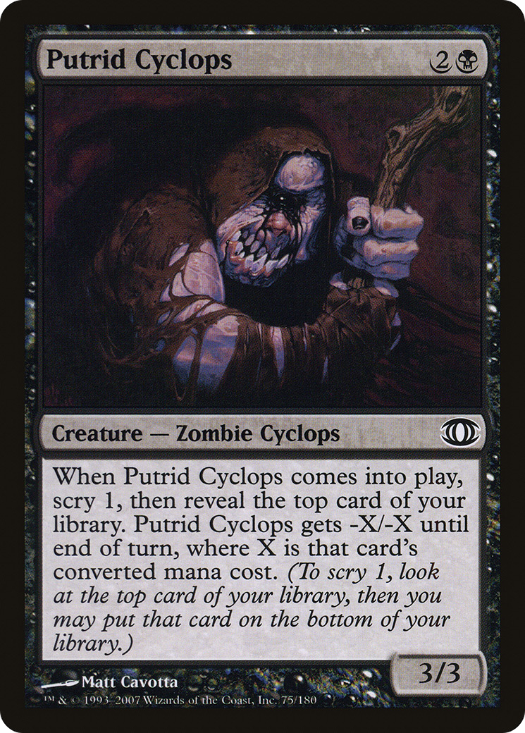 Putrid Cyclops [Future Sight]-1