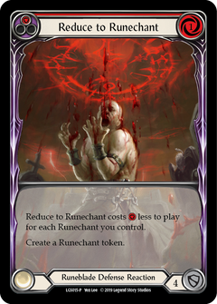 Reduce to Runechant (Red) [LGS015-P] (Promo)  1st Edition Normal-1