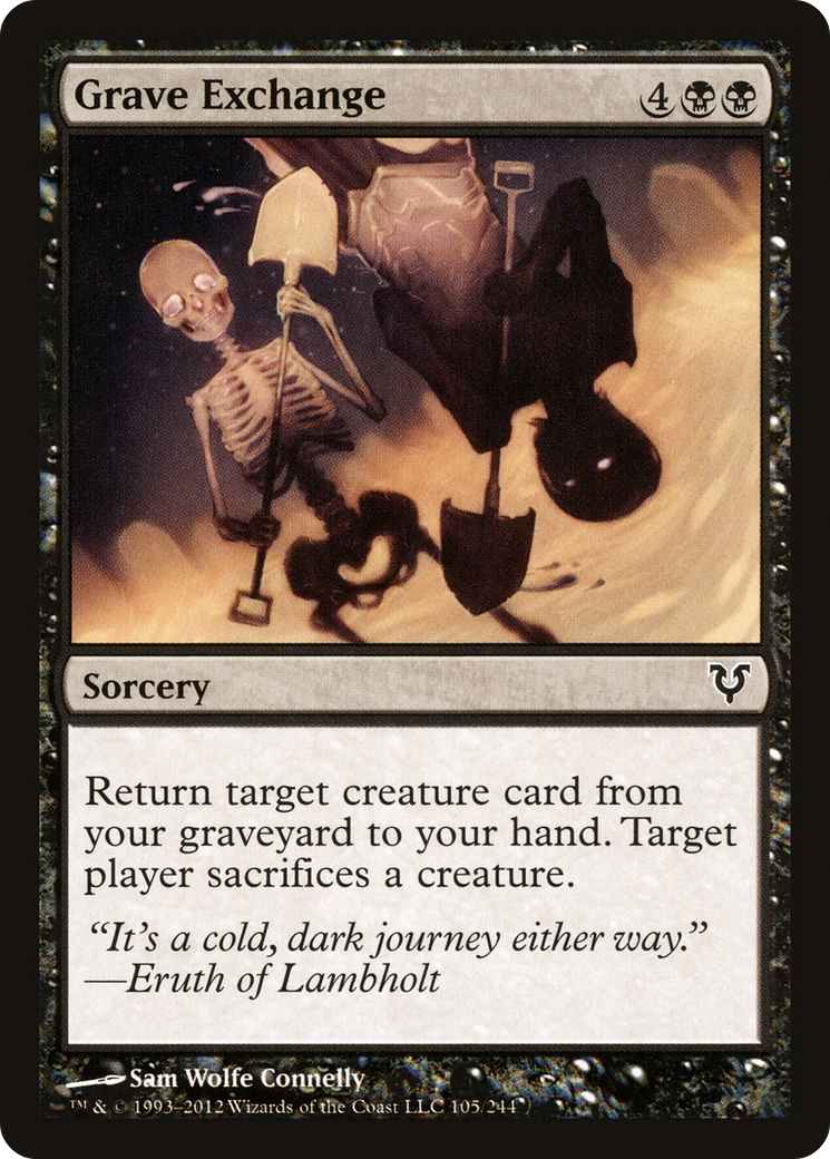 Grave Exchange [Avacyn Restored]-1