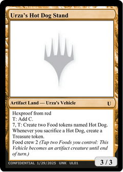 Urza's Hot Dog Stand (UNK-UL01B) - Unknown Event-1