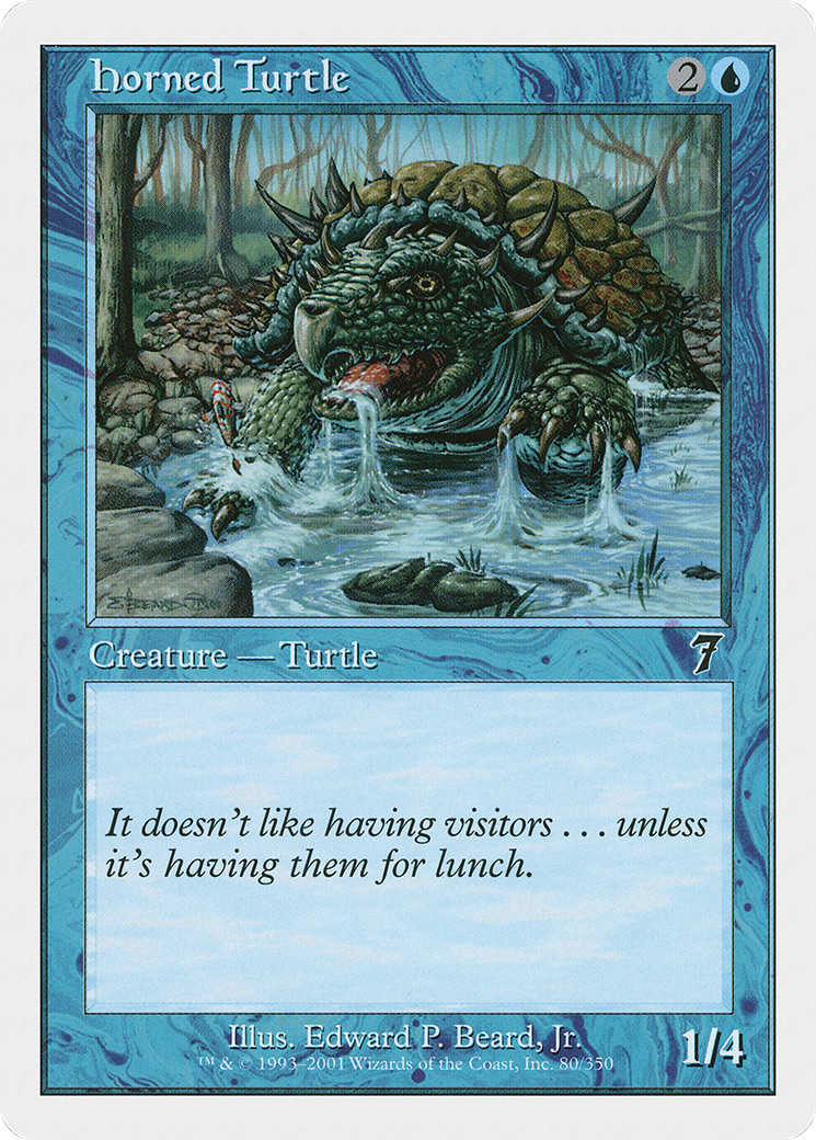 Horned Turtle [Seventh Edition]-1