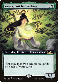 Azusa, Lost but Seeking (Extended Art) [Core Set 2021]-1