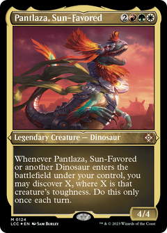 Pantlaza, Sun-Favored (Display Commander) [The Lost Caverns of Ixalan Commander]-1