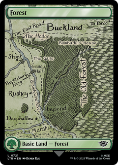 Forest (0721) (Surge Foil) [The Lord of the Rings: Tales of Middle-Earth]-1