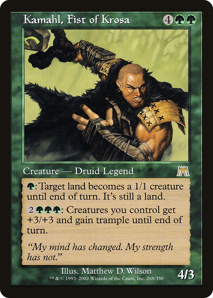Kamahl, Fist of Krosa [Onslaught]-1