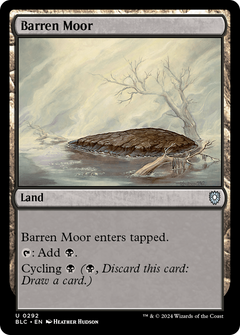 Barren Moor [Bloomburrow Commander]-1