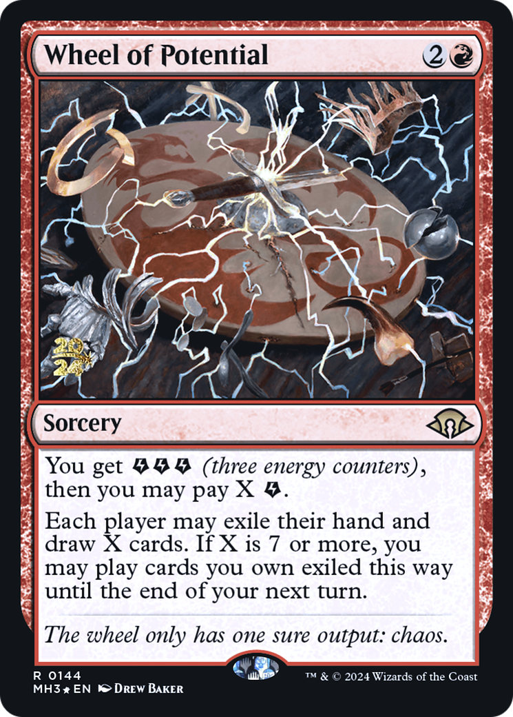 Wheel of Potential (PRE-144) - Modern Horizons 3 Promos Foil-1