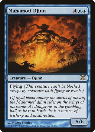Mahamoti Djinn (10E-090) - 10th Edition-1
