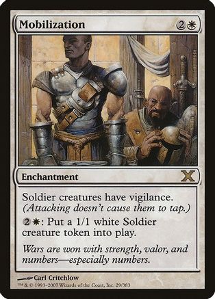 Mobilization (10E-029) - 10th Edition Foil-1