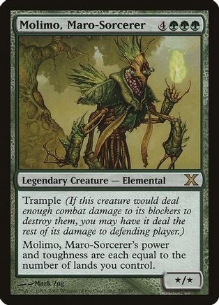 Molimo, Maro-Sorcerer (10E-280) - 10th Edition Foil-1