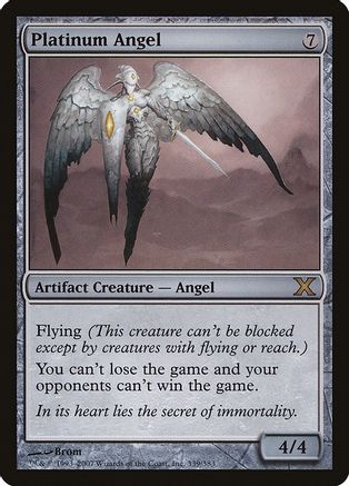 Platinum Angel (10E-339) - 10th Edition Foil-1
