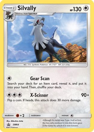 Silvally (SM64) [Sun & Moon: Black Star Promos]-1