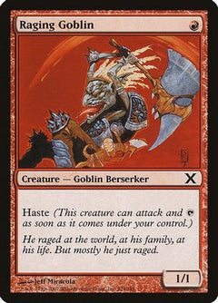 Raging Goblin (10E-224) - 10th Edition-1
