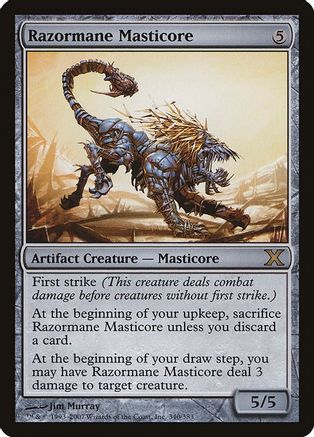 Razormane Masticore (10E-340) - 10th Edition-1