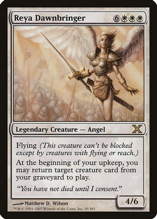 Reya Dawnbringer (10E-035) - 10th Edition Foil-1