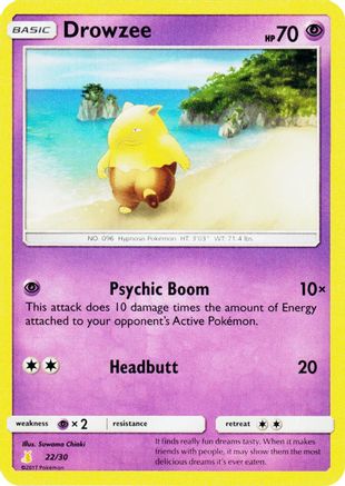 Drowzee (22/30) [Sun & Moon: Trainer Kit - Alolan Raichu]-1