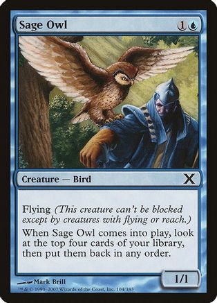 Sage Owl (10E-104) - 10th Edition-1
