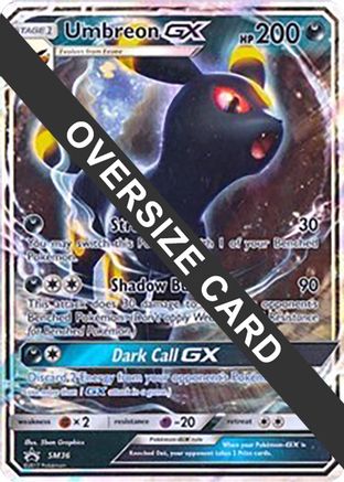 Umbreon GX (SM36) (Jumbo Card) [Sun & Moon: Black Star Promos]-1