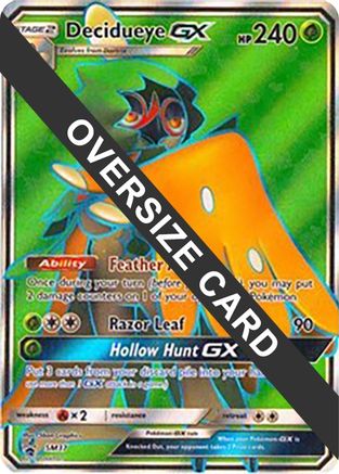 Decidueye GX (SM37) (Jumbo Card) [Sun & Moon: Black Star Promos]-1