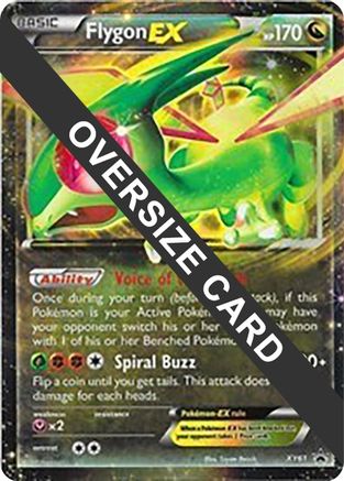 Flygon EX (XY61) (Jumbo Card) [XY: Black Star Promos]-1