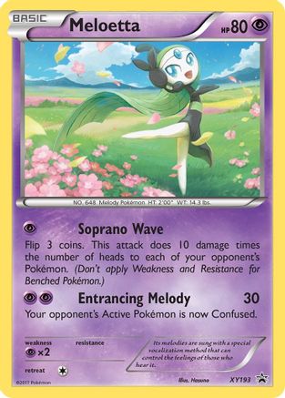 Meloetta (XY193) [XY: Black Star Promos]-1