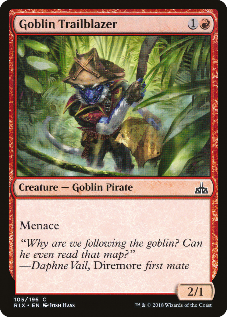 Goblin Trailblazer [Rivals of Ixalan]-1