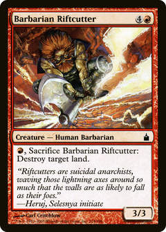 Barbarian Riftcutter [Ravnica: City of Guilds]-1