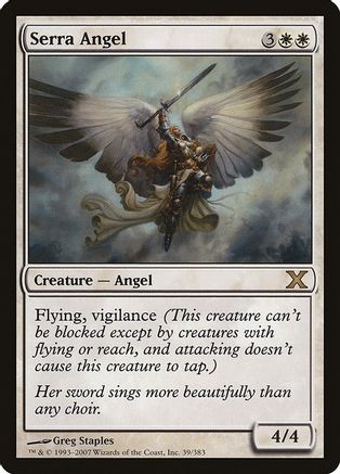 Serra Angel (10E-039) - 10th Edition-1