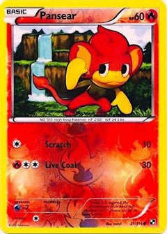 Pansear (21/114) (Energy Reverse Holo) [Black & White: Base Set]-1