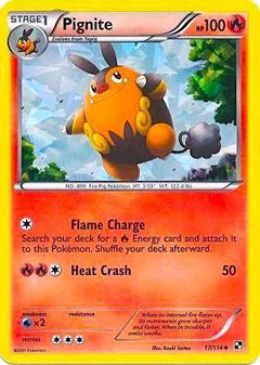 Pignite (17/114) (Cracked Ice Holo) [Black & White: Base Set]-1