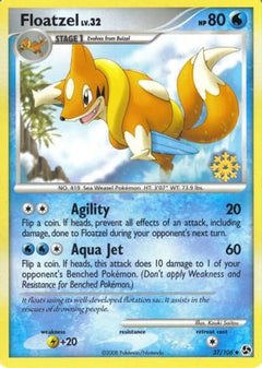 Floatzel (37/106) [Countdown Calendar Promos]-1