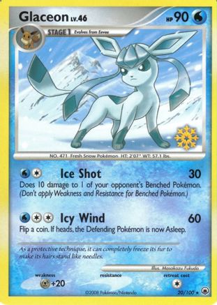 Glaceon (20/100) [Countdown Calendar Promos]-1