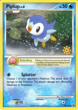 Piplup (72/100) [Countdown Calendar Promos]-1