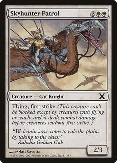 Skyhunter Patrol (10E-041) - 10th Edition Foil-1
