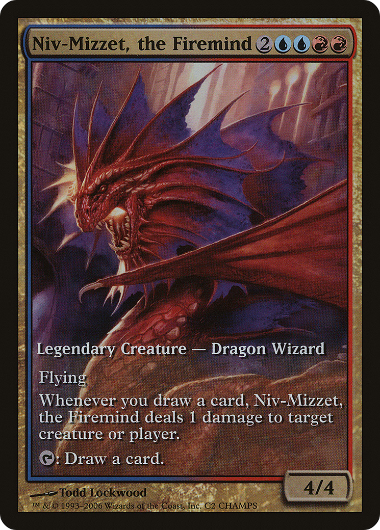 Niv-Mizzet, the Firemind [Champs and States]-1