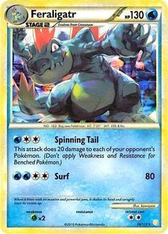 Feraligatr (20/123) (Cracked Ice Holo) [HeartGold & SoulSilver: Base Set]-1