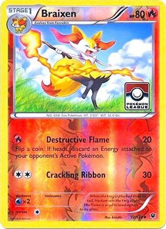 Braixen (12/124) (League Promo) [XY: Fates Collide]-1